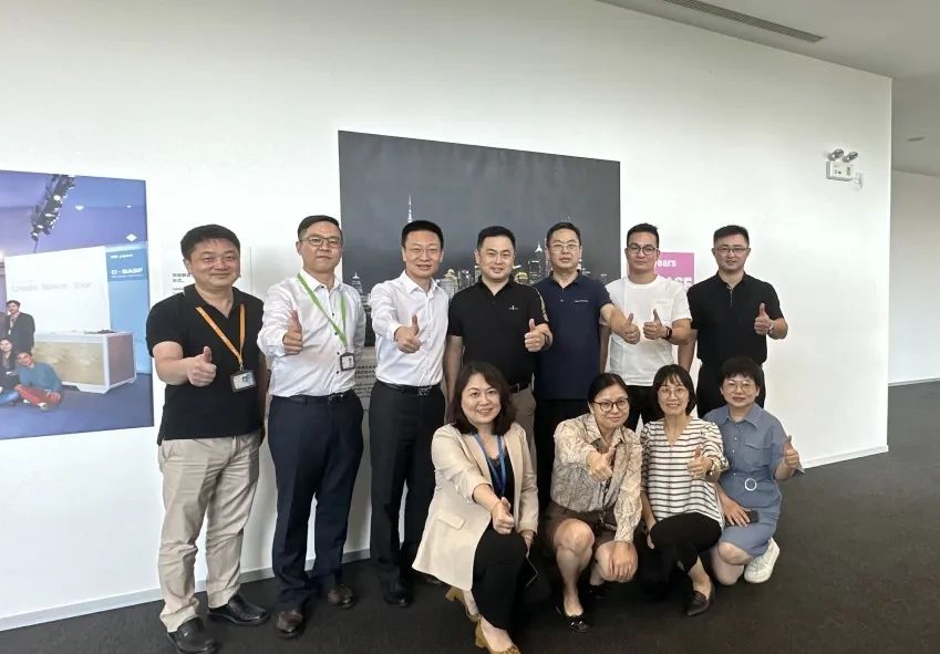卡百利（中国）高管团队参访涂料原材料龙头企业巴斯夫，星级原料助力卡百利“醛变水”技术